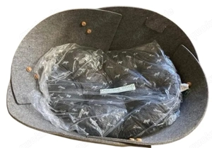 Designer Hundekorb mit Hundekissen