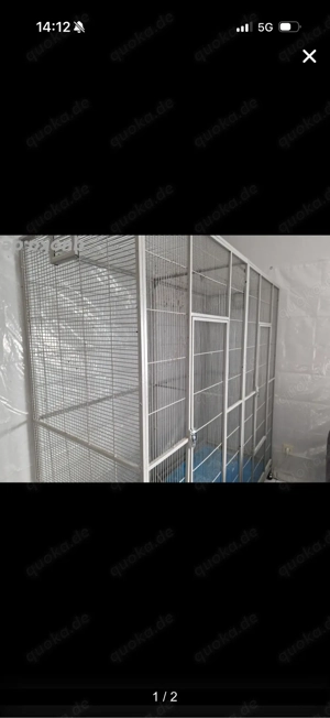 New Sydney 2 Vogelkäfig inkl. Zubehör & Spielzeug - Top Zustand 