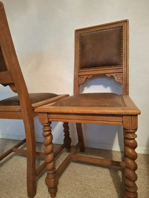 6 antike Gründerzeitstühle in sehr gutem Zustand