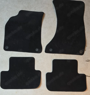 Fussmatten Audi A4 B8 schwarz