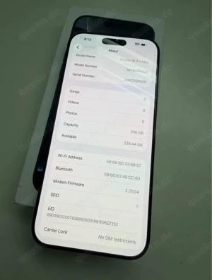 Apple iPhone 16 pro max Bild 2