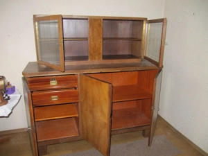 Möbel aus den 50 Jahren Sideboard Vintage mit Aufsatz,
