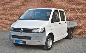 Volkswagen T5 Transporter T5 Pritsche DOKA 1.HAND 6-SITZER AHK T-LEDER