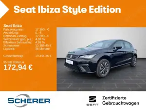 SEAT Ibiza Style Edition 1.0 TSI CARPLAY SHZ VIRTUAL