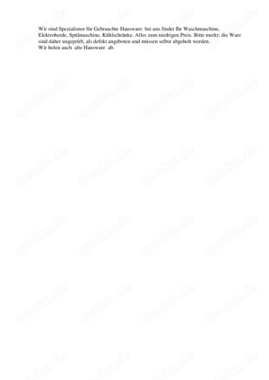 Gebrauchte Waschmaschinen, Geschirrspüler, Kühlschränke, Gefrierschränke, Kaffeemaschinen und andere Bild 8
