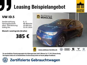 Volkswagen ID.5 Pro *IQ-MATRIX*WärmeP*ACC*R-CAM*NAV*SHZ*
