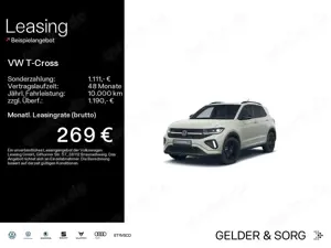 Volkswagen T-Cross R-Line 1.0 TSI DSG*RFK*AHK*ACC*BLACKSTYL