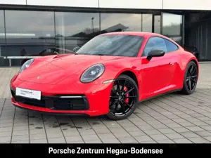 Porsche 992 (911) Carrera S/indischrot/Carbon/Sportabgasanlage