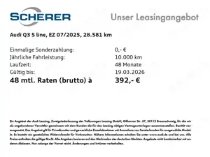 Audi Q3 S line 35 TDI 110(150) kW(PS) S tronic Bild 2