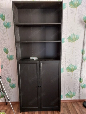 Ikea Billy   Oxberg - Bücherregal mit Türen