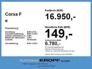 Opel Corsa F e  GS LED+SHZ+Fernlichtass.+Kam.+KlimaA Bild 2