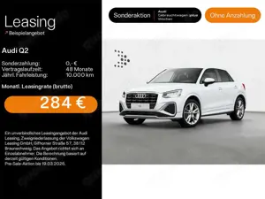 Audi Q2 35 TFSI S line RFK*GRA*Sound*Virtual*Navi