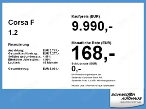 Opel Corsa F 1.2 SHZ+PDC+Facelift+SpurHalteassistent Bild 4