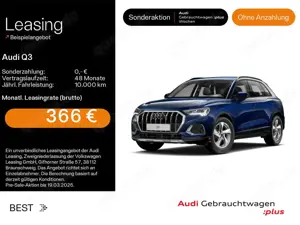 Audi Q3 35 TDI advanced*NAVI-PLUS*LED*KAMERA*AHK*SHZ*