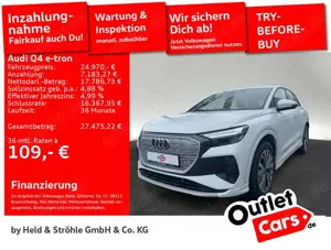 Audi Q4 e-tron 40 LED PARKASSISTENT+ KAM SHZ ALU19"