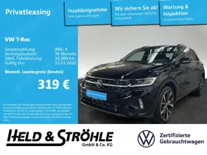 Volkswagen T-Roc R-Line Black 2.0 TSI DSG 4M AHK PANO STHZ