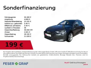 Audi A3 30TFSI SHZ/Navi+/VC+/GRA