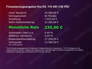 Kia K4 SW Vision 1.6 T-GDI DCT Navi Klimaautom Rückfahrka