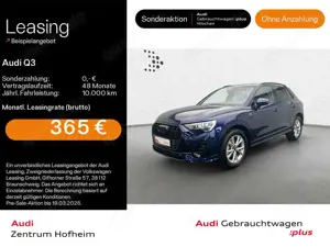 Audi Q3 35 TFSI S line S tro*Pano*LED*Virtual*Navi+*K