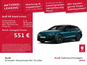 Audi A6 e-tron edition one blue 210 kW