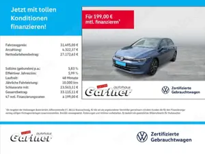 Volkswagen Golf VIII EDITION 50 1.5 eTSI DSG AHK HARMON KARDON KL