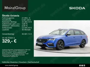 Skoda Octavia Combi RS 2.0 TDI DSG Navi HUD Matrix ACC