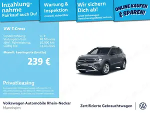 Volkswagen T-Cross 1.0 TSI GOAL DSG Navi AHK LED uvm