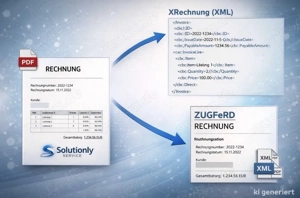 E-Rechnung erstellen lassen (XRechnung   ZUGFeRD)