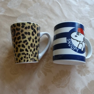 Trinkbecher - Trinktassen - div. Formen und Farben, Leo & Peanuts