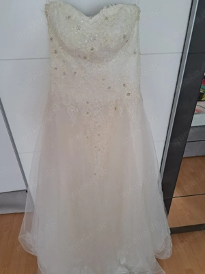 Hochzeitskleid A Linie snow white