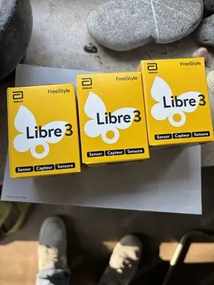 3x Sensoren Freestyle Libre 3 