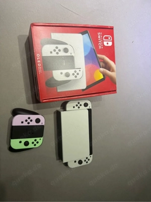 Nintendo Switch OLED   Makelloser Zustand + Extra Joy-Cons + Taschen + OVP