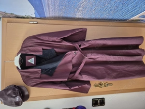 Damenmantel bordeau Gr. 40-44