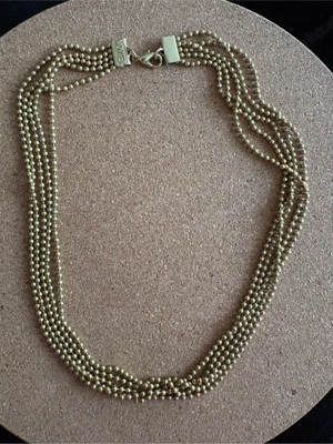 Vergoldete Kugelkette MOVITEX Bild 2