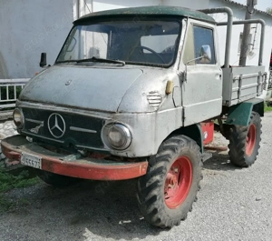 Unimog 411.117 Westfalia (DV)   1960   3,5t (PKW-FS)   Doppelhydraulik & Zapfwelle   Matching Number
