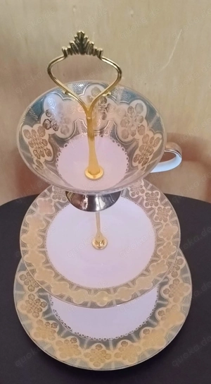 Etagere, 3 stöckig, upcycling, shabby chic,3