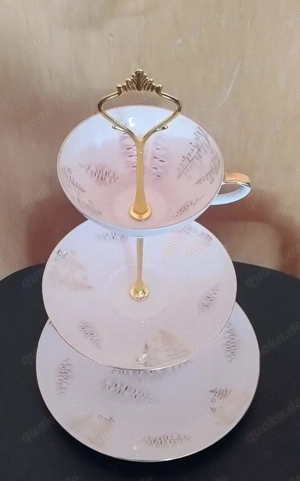 Etagere, 3 stöckig, upcycling, shabby chic,4