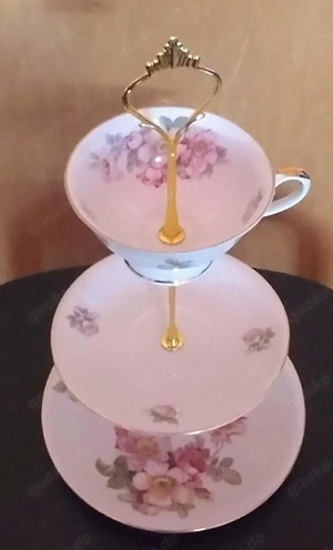 Etagere, 3 stöckig, upcycling, shabby chic,5