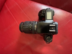 Canon EOS 1000 F mit Beschreibung Tasche Zoom Bild 5