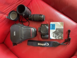 Canon EOS 1000 F mit Beschreibung Tasche Zoom