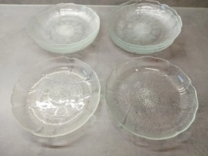 6er Set Arcoroc Fleur Salatteller, 20 cm, Glas