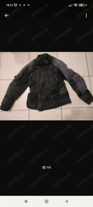 Alte Motorradjacke Gr. l