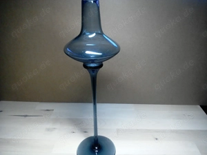 Kelchvase, Designvase, Glas, mundgeblasen, Retro