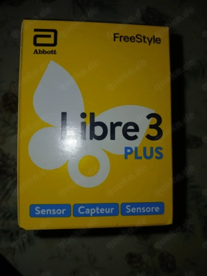 Freestyle Libre Sensor 3 Plus
