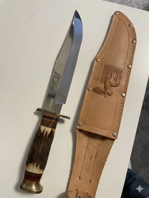 Original Bowie Knife   Solingen Rehwappen   Hirschhorn