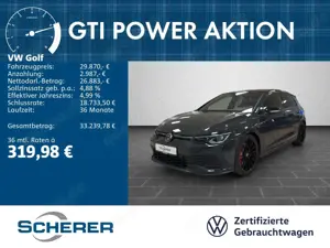 Volkswagen Golf GTI Golf VIII 2.0TSI GTI Clubsport Performance Black