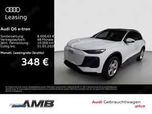Audi Q6 e-tron AHK/LED+/360°/Tech/Wärmepumpe/04.30Gar
