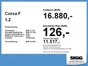 Opel Corsa F 1.2  Edition Sitzheizung, Automatik Bild 4