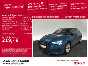 Audi A3 35 TDI S tr. LED NAVI VIRTUAL