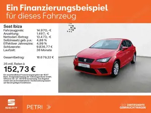 SEAT Ibiza Style 1.0 TSI *AC*PDC*LED*APP*ALU Bild 2
